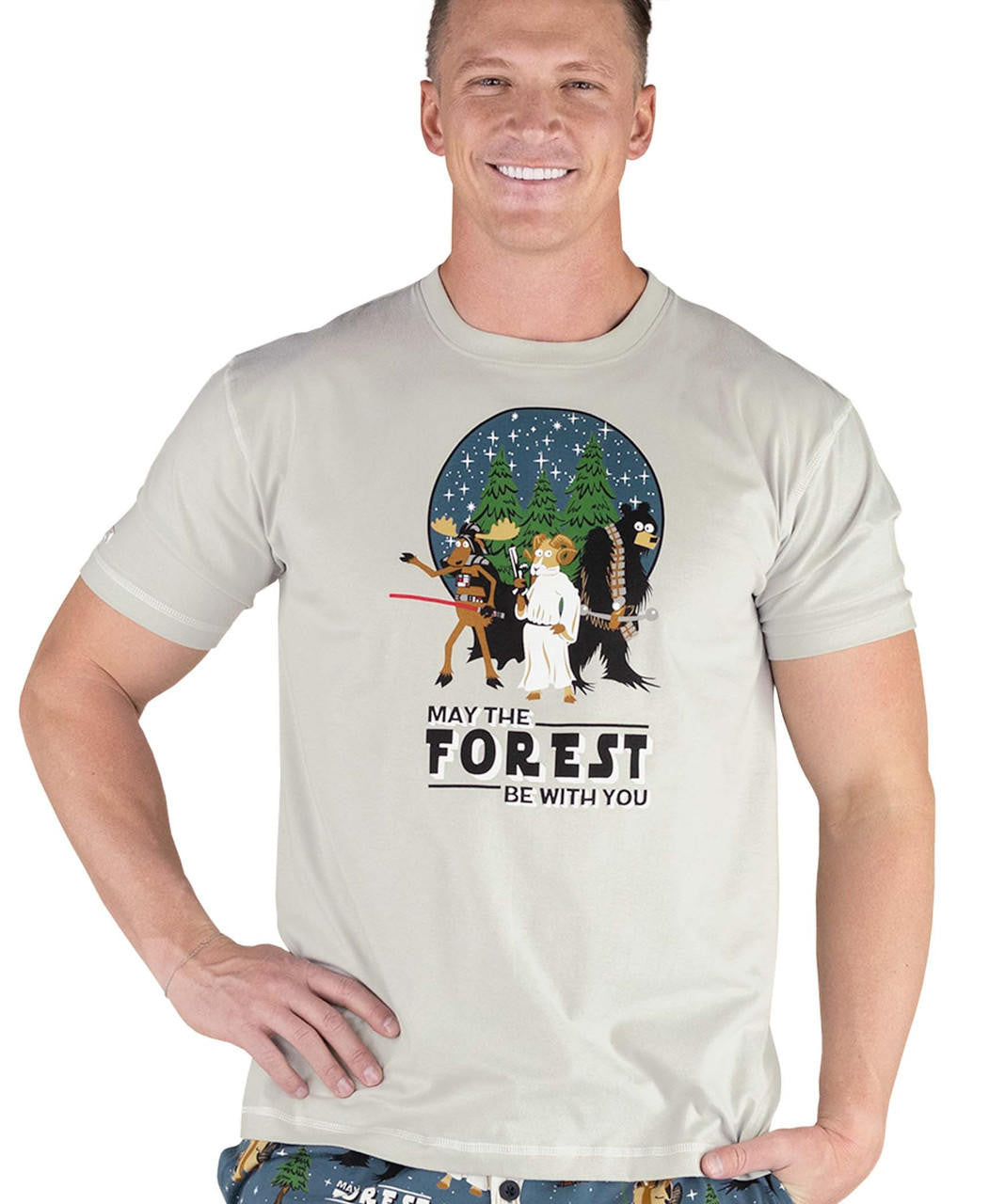 May the Forest Be with You PJ Tee