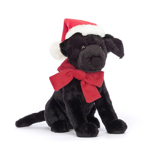 Winter Warmer Pippa Black Labrador Jellycat