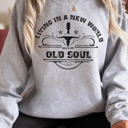 Living in A New World Sweatshirt