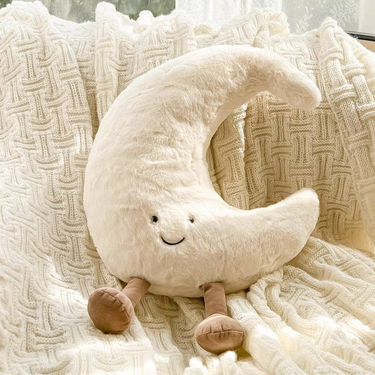 14" Sun and Moon Plush: Moon