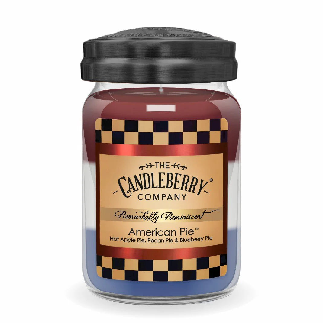 Candleberry American Pie Large Jar Candle