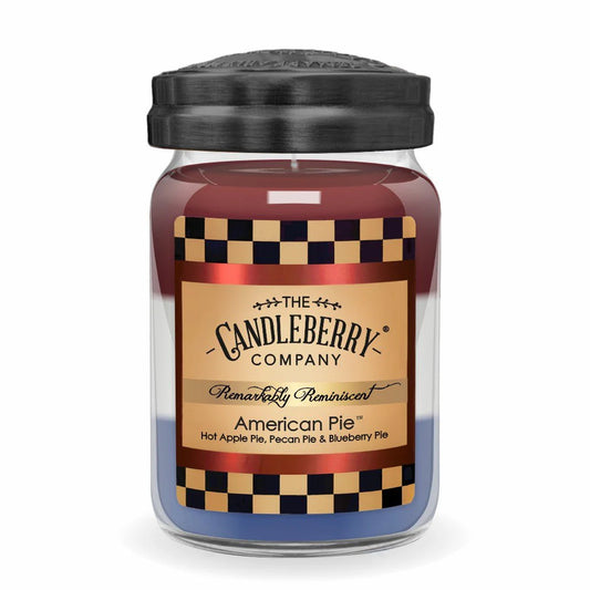 Candleberry American Pie Large Jar Candle