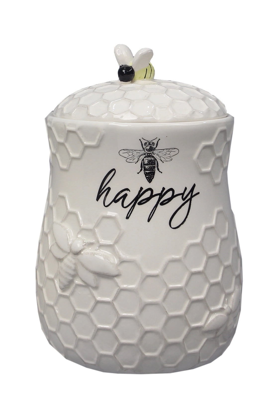 Ceramic Bee Treat Jar