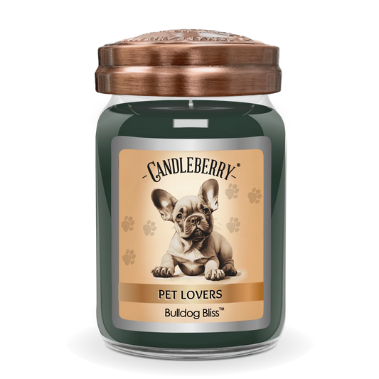 Bulldog Bliss - Large Jar Candle