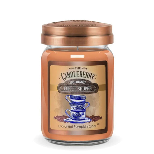 Coffee Shoppe - Caramel Pumpkin Chai™, Large Jar Candle