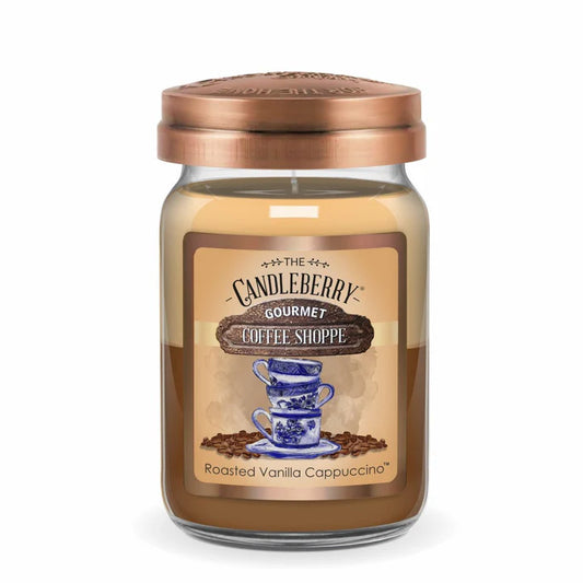 Coffee Shoppe - Roasted Vanilla Cappuccino ™, Large Jar Candle