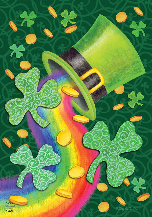 St. Patrick's Luck Garden Flag