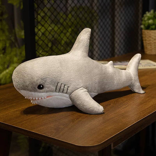 11" Shark plush - various colors: Gray