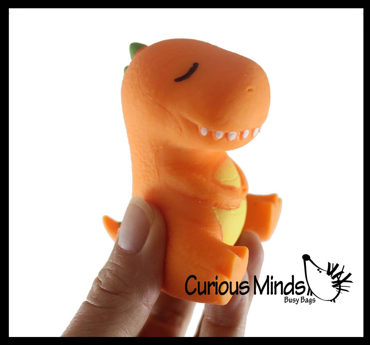 1 Dinosaur Soft Cream Doh Filled Stress Ball - Squishy Gooe