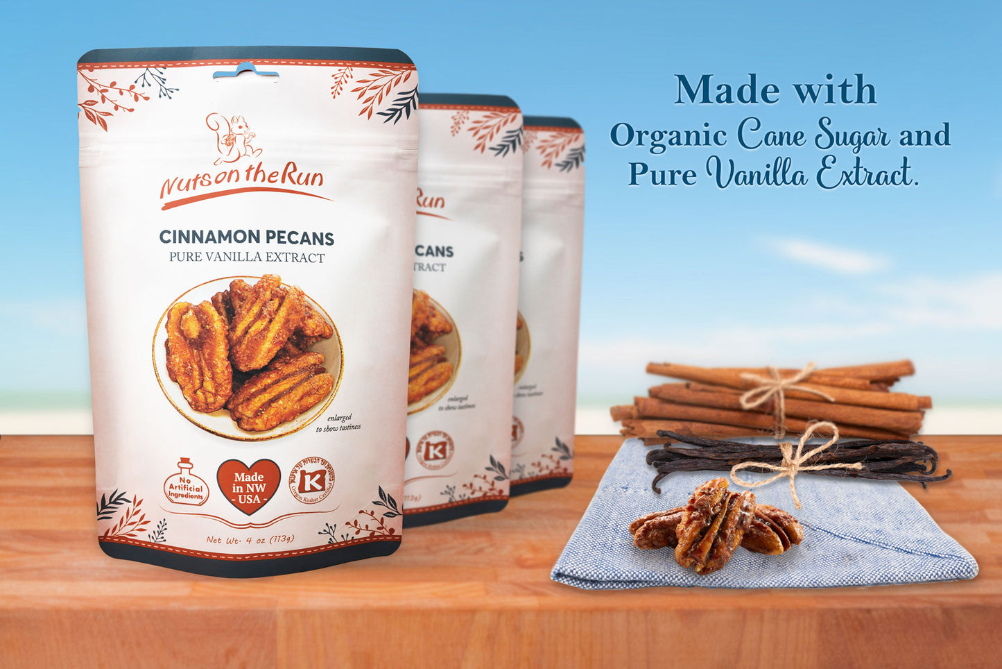 Cinnamon Pecans