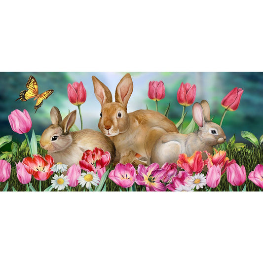 Bunny Family Mini Mat