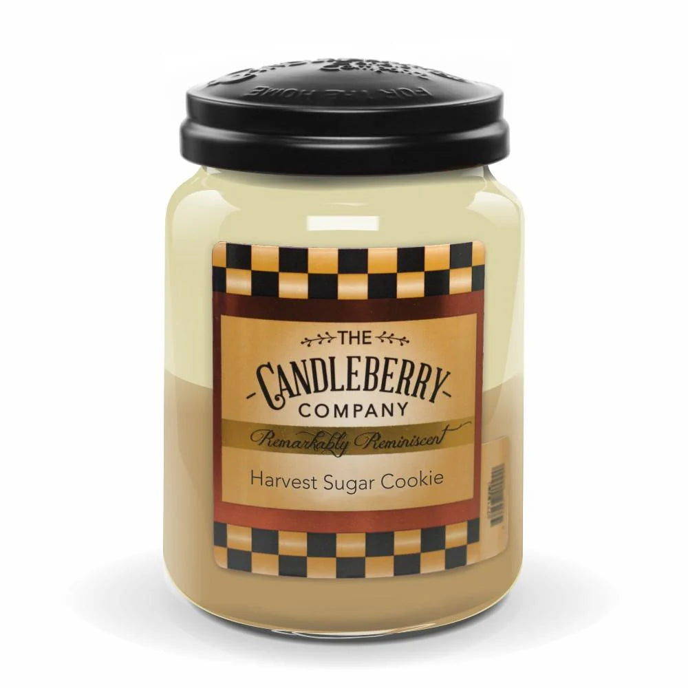 Harvest Sugar Cookie Candleberry Large Jar Candle