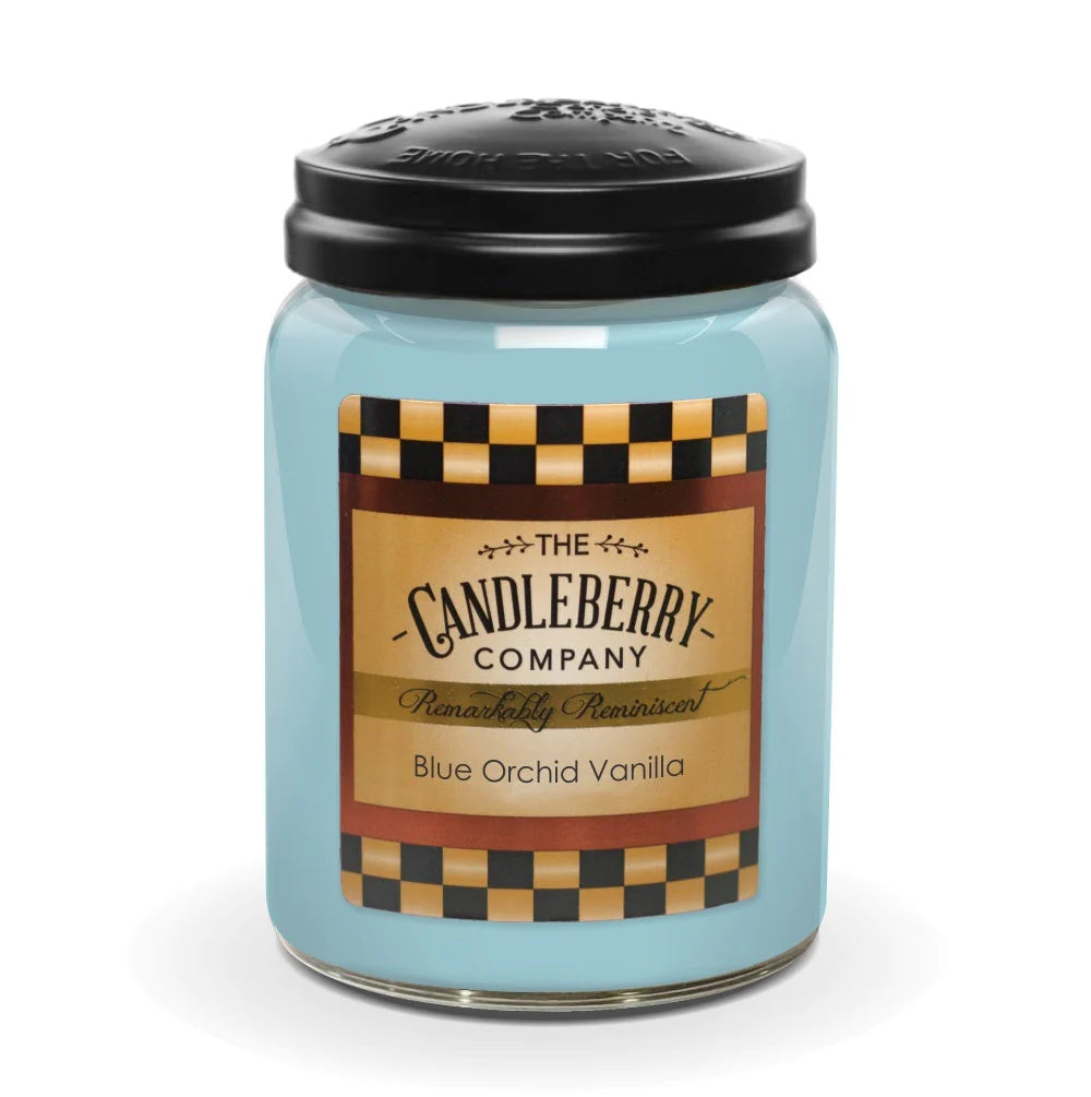 Blue Orchid Vanilla Large Jar Candle