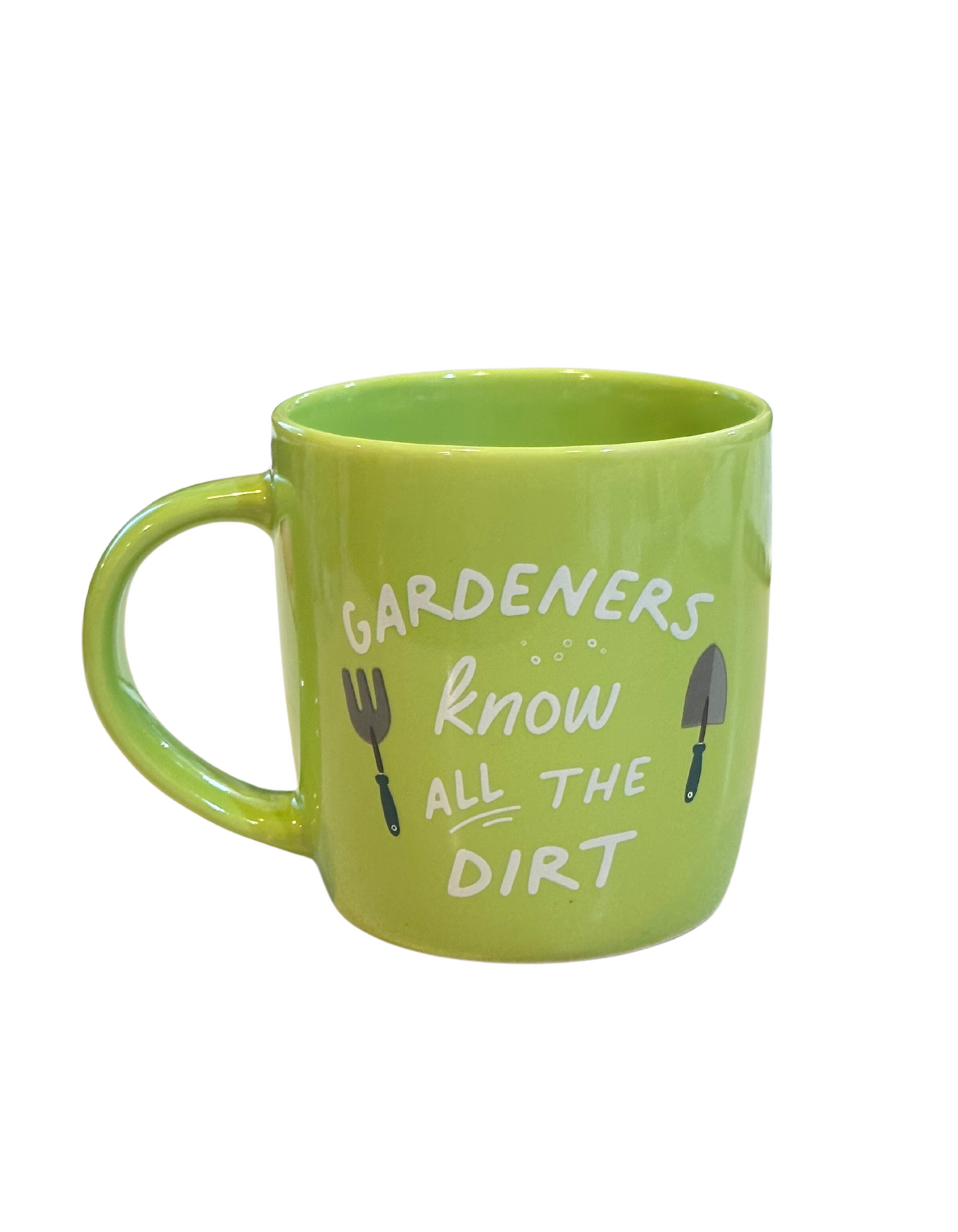 Gardeners Know all the Dirt Ceramic Mug