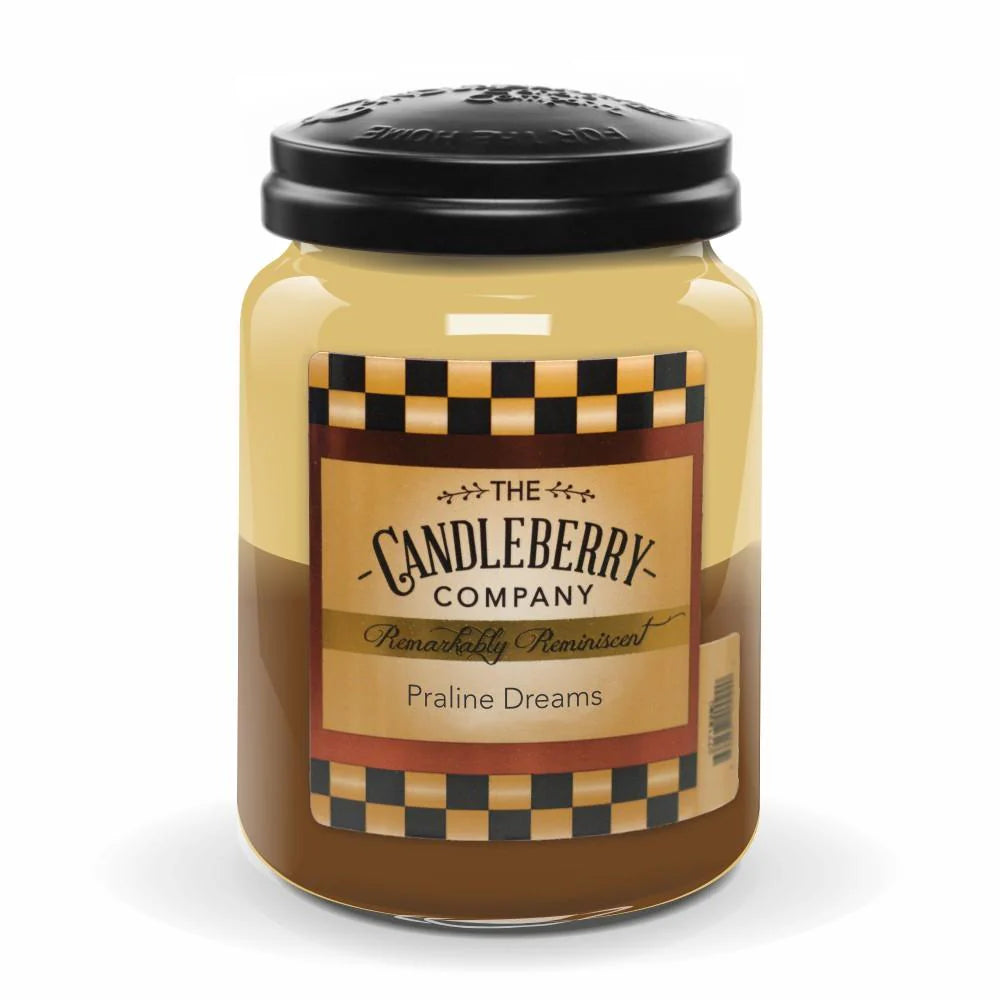 Praline Dreams Candleberry Large Jar Candle