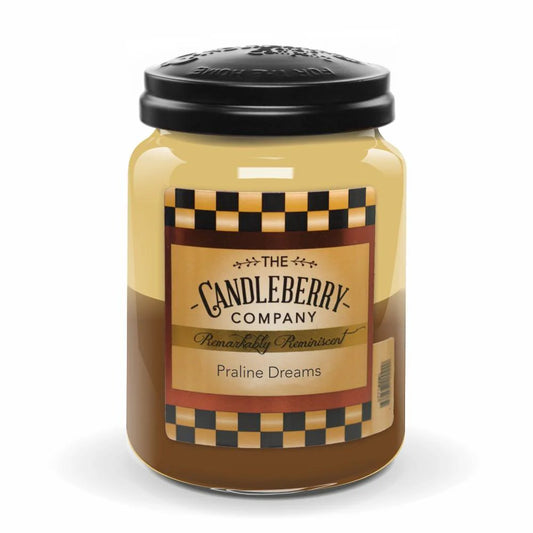 Praline Dreams Candleberry Large Jar Candle