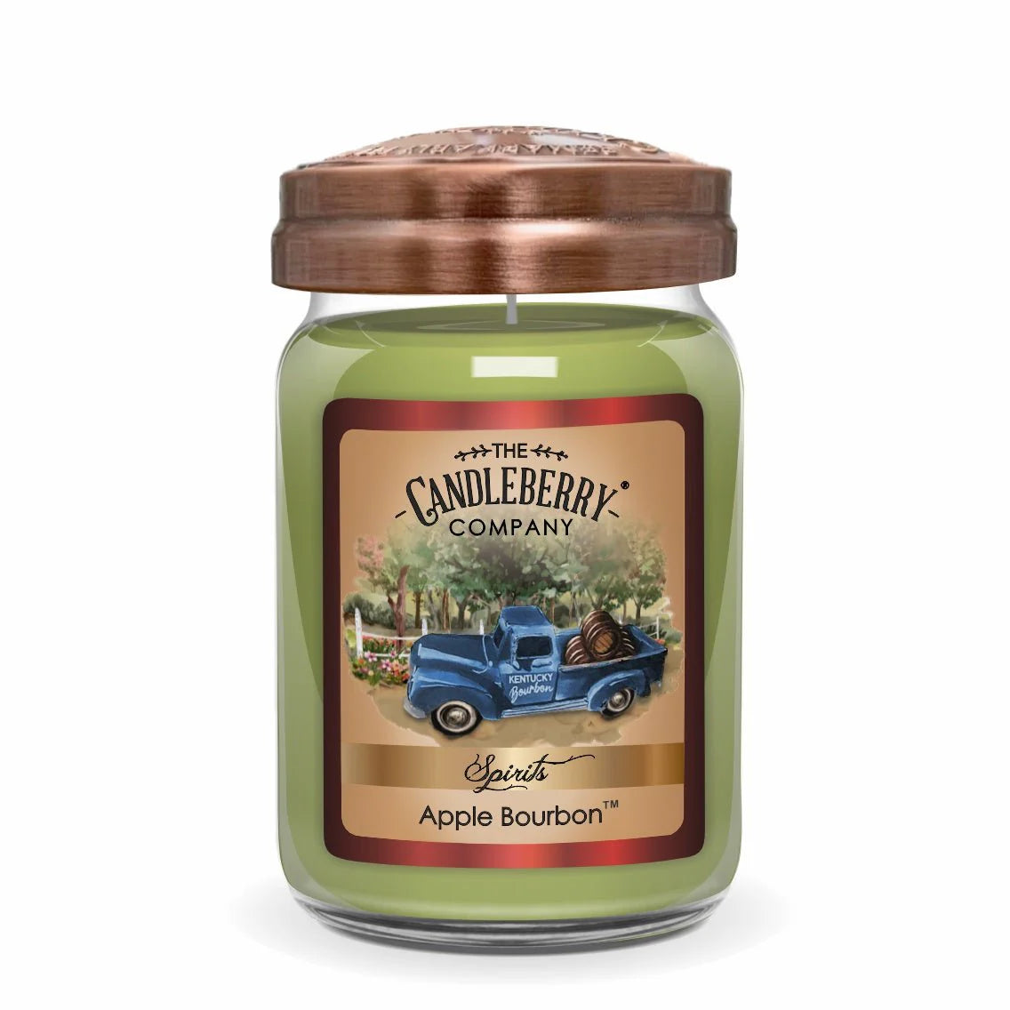 SPIRITS - Apple Bourbon™, Large Jar Candle