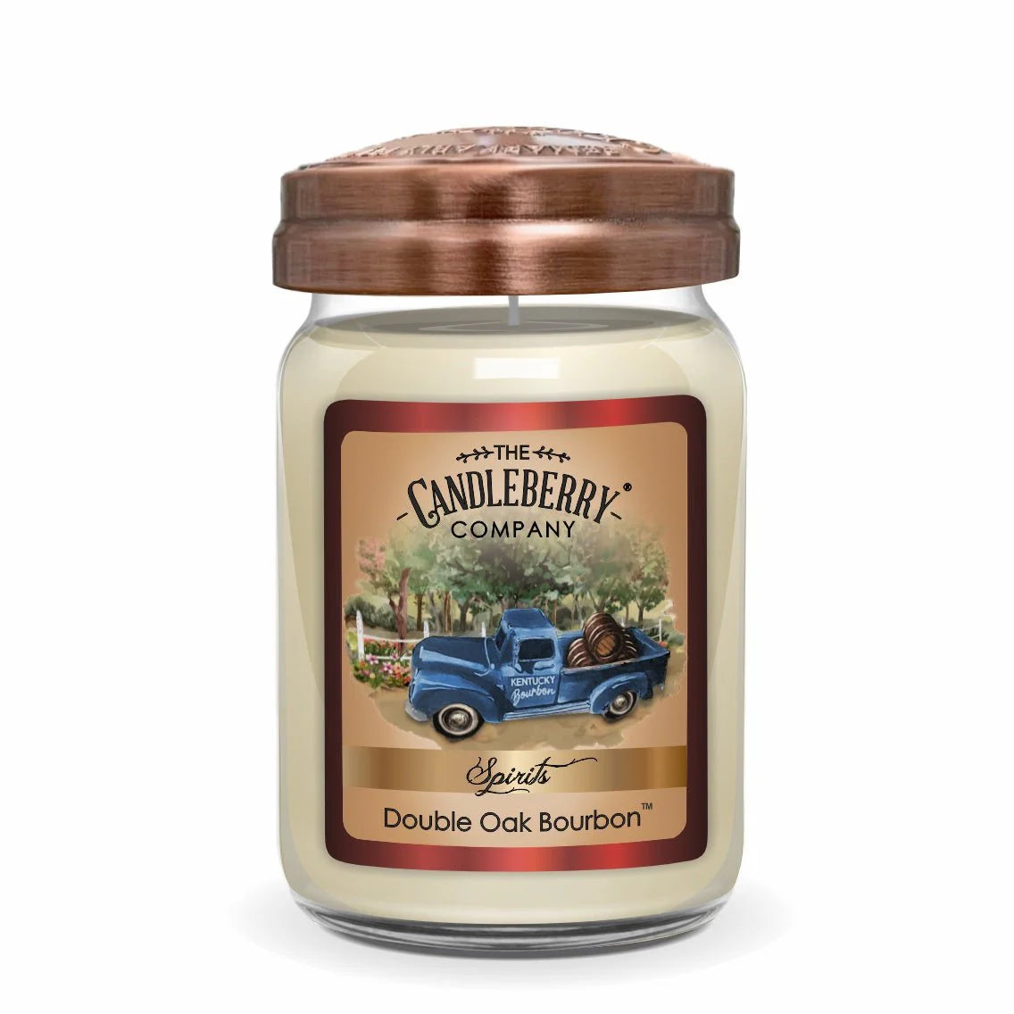 SPIRITS - Double Oak Bourbon™, Large Jar Candle