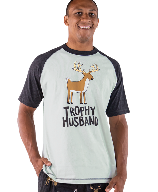Trophy Husband PJ Tee