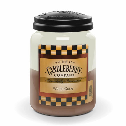 Waffle Cone Candleberry Large Jar