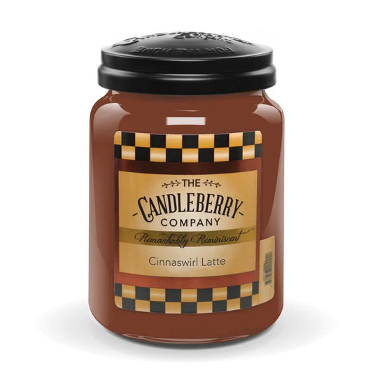 Cinnaswirl Latte Large Jar Candle