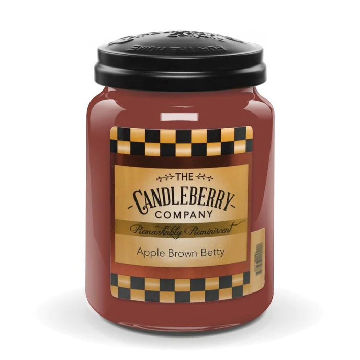 Candleberry Apple Brown Betty Large Jar Candle