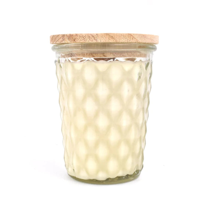 PEPPERMINT TWIST 12OZ TIMELESS JAR BY SWAN CREEK CANDLE