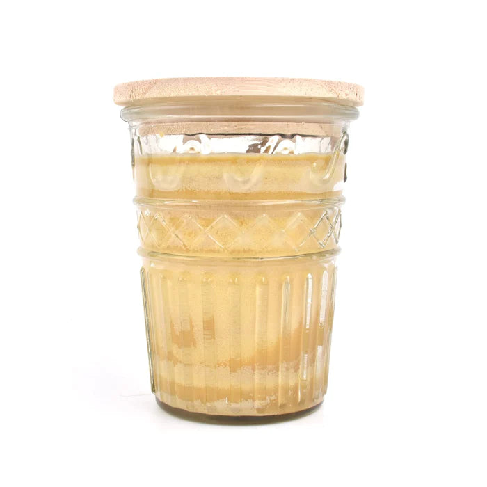 GLAZED BANANA BREAD 12OZ TIMELESS JAR BY SWAN CREEK CANDLE